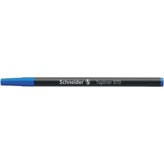 Wkład do cienkopisu SCHNEIDER Topliner 970, 0,4mm, niebieski, Cienkopisy, Artykuły do pisania i korygowania