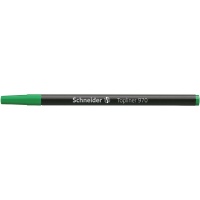Wkład do cienkopisu SCHNEIDER Topliner 970, 0,4mm, zielony, Cienkopisy, Artykuły do pisania i korygowania