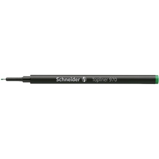 Wkład do cienkopisu SCHNEIDER Topliner 970, 0,4mm, zielony, Cienkopisy, Artykuły do pisania i korygowania