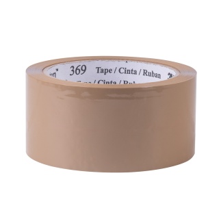 Taśma pakowa SCOTCH® Hot-melt (369), 48mm, 66m, brązowa, Taśmy pakowe, Koperty i akcesoria do wysyłek