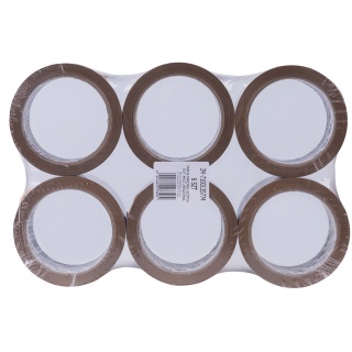Taśma pakowa SCOTCH® Hot-melt (369), 48mm, 66m, brązowa, Taśmy pakowe, Koperty i akcesoria do wysyłek