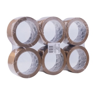 Taśma pakowa SCOTCH® Hot-melt (369), 48mm, 66m, brązowa, Taśmy pakowe, Koperty i akcesoria do wysyłek