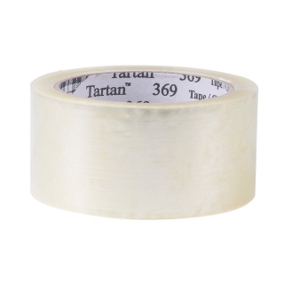 Taśma pakowa SCOTCH® Hot-melt (369), 48mm, 66m, transparentna, Taśmy pakowe, Koperty i akcesoria do wysyłek