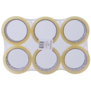 Taśma pakowa SCOTCH® Hot-melt (369), 48mm, 66m, transparentna, Taśmy pakowe, Koperty i akcesoria do wysyłek