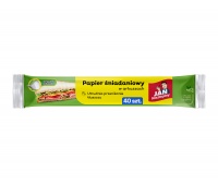 Breakfast paper JAN NIEZBNĘDNY, in sheets, 25x30cm, 40 sheets, white