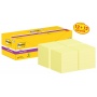 Karteczki samoprzylepne POST-IT Super Sticky, 76x76mm, 90 kart./bloczek, 12 + 12 bloczków GRATIS, kanarkowo żółte, Bloczki samoprzylepne, Papier i etykiety