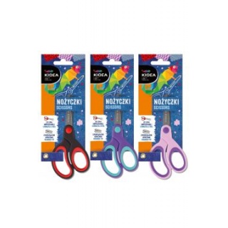NOŻYCZKI ERGONOMICZNE A KIDEA, Nożyczki i noże do papieru, Galanteria biurowa