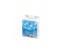 GIRLANDA BALONOWA DIY BABY BLUE 65szt., Bannery, girlandy, Art. na okazje i przyjęcia
