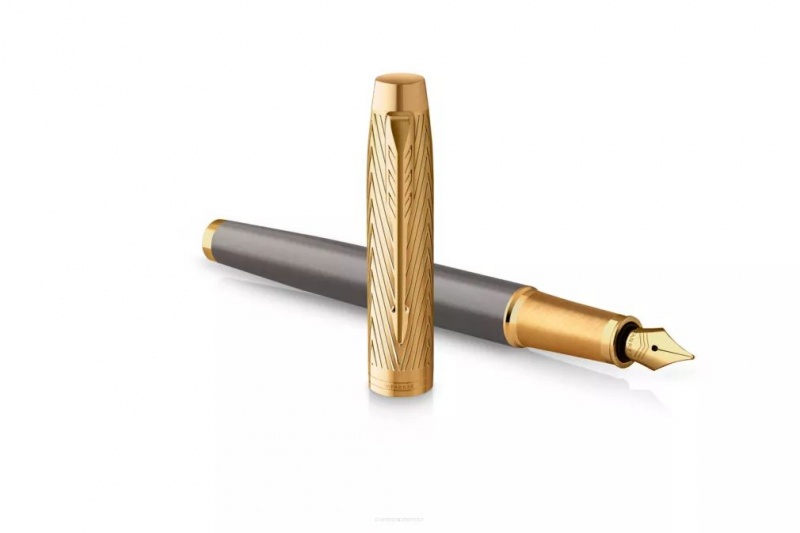 PARKER PIÓRO WIECZNE IM PIONEER GT FP M, Pióra wieczne, Art. do pisania i korygowania