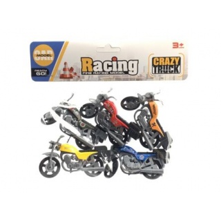 MOTORKI W WORKU 5SZT. 4083, Pojazdy, Zabawki