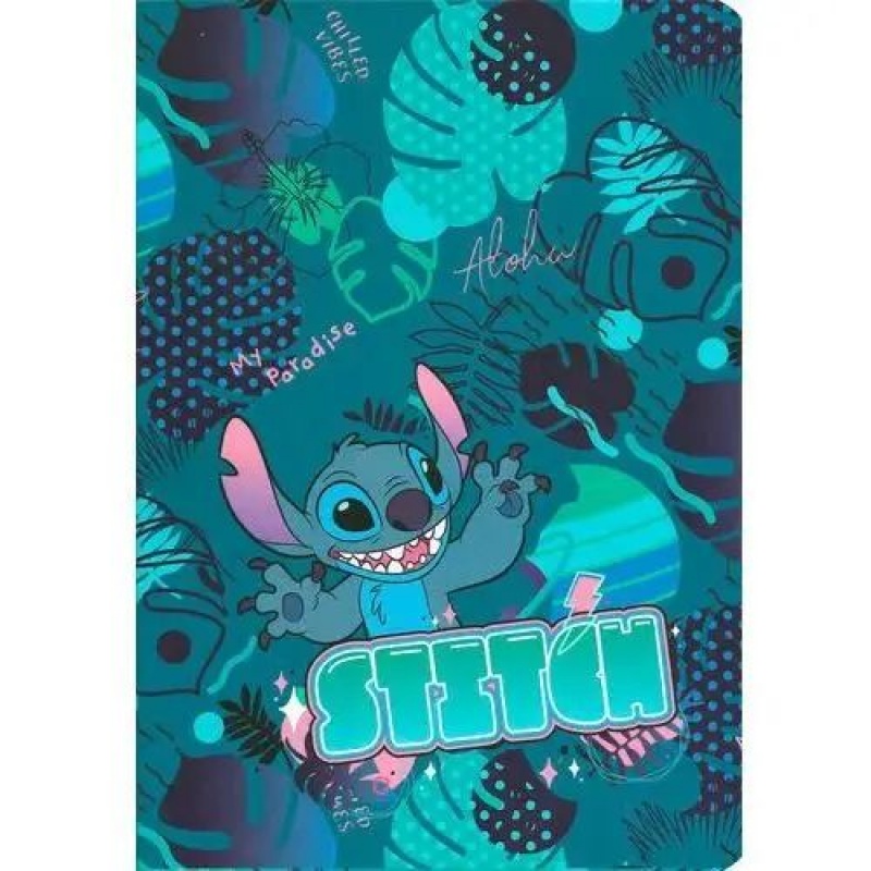 ZESZYT A5 32K.TRZY LINIE (bm) WZÓR 1 STITCH, Zeszyty, Zeszyty i bloki