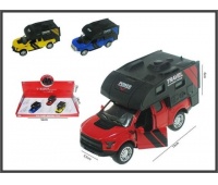 AUTO CAMPING 13CM ŚW/DŹW.3KOL. FY6022-12D, Pojazdy, Zabawki