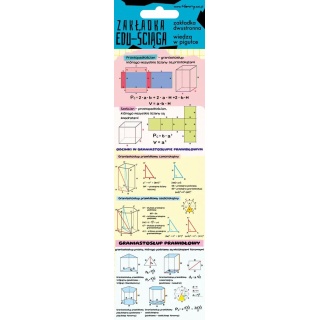 ZAKŁADKA EDU-ŚCIĄGA GRANIASTOSŁUPY, Zakładki indeksujące, Galanteria papiernicza