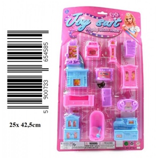 MEBELKI DLA LALEK B2783418 54585, Akcesoria dla lalek, Zabawki