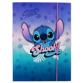 TECZKA TEKTUROWA A4 Z GUMKĄ WZÓR 2 STITCH, Teczki tekturowe, Organizacja dokumentów