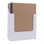 Folder with elastic band OFFICE PRODUCTS Eco Kraft, cardboard, A4, 300 gsm, 3-flaps, color mix