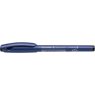 Pióro kulkowe SCHNEIDER Topball 847, 0,5 mm, czarne, Pióra, Artykuły do pisania i korygowania