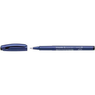 Pióro kulkowe SCHNEIDER Topball 847, 0,5 mm, czarne, Pióra, Artykuły do pisania i korygowania
