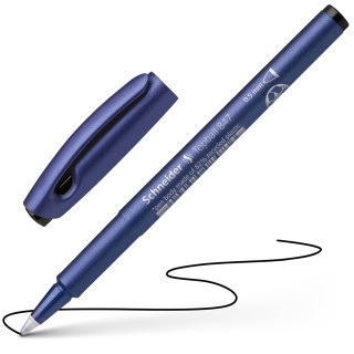 Pióro kulkowe SCHNEIDER Topball 847, 0,5 mm, czarne, Pióra, Artykuły do pisania i korygowania