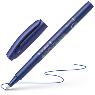 Pióro kulkowe SCHNEIDER Topball 847, 0,5 mm, niebieskie, Pióra, Artykuły do pisania i korygowania