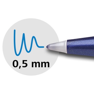 Pióro kulkowe SCHNEIDER Topball 847, 0,5 mm, niebieskie, Pióra, Artykuły do pisania i korygowania