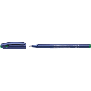 Pióro kulkowe SCHNEIDER Topball 847, 0,5 mm, zielone, Pióra, Artykuły do pisania i korygowania