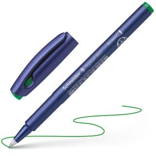 Pióro kulkowe SCHNEIDER Topball 847, 0,5 mm, zielone, Pióra, Artykuły do pisania i korygowania