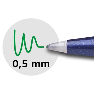 Pióro kulkowe SCHNEIDER Topball 847, 0,5 mm, zielone, Pióra, Artykuły do pisania i korygowania