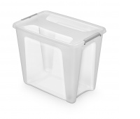 Container MOXOM PrimeStore, 580x390x480mm, 73l, transparent