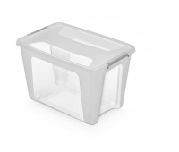 Container MOXOM PrimeStore, 580x390x380mm, 56l, transparent