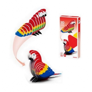 PUZZLE 3D PAPUGA 0348, Puzzle