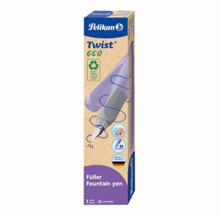 PIÓRO WIECZNE TWIST ECO P457 M LAVENDE, Pióra wieczne, Art. do pisania i korygowania