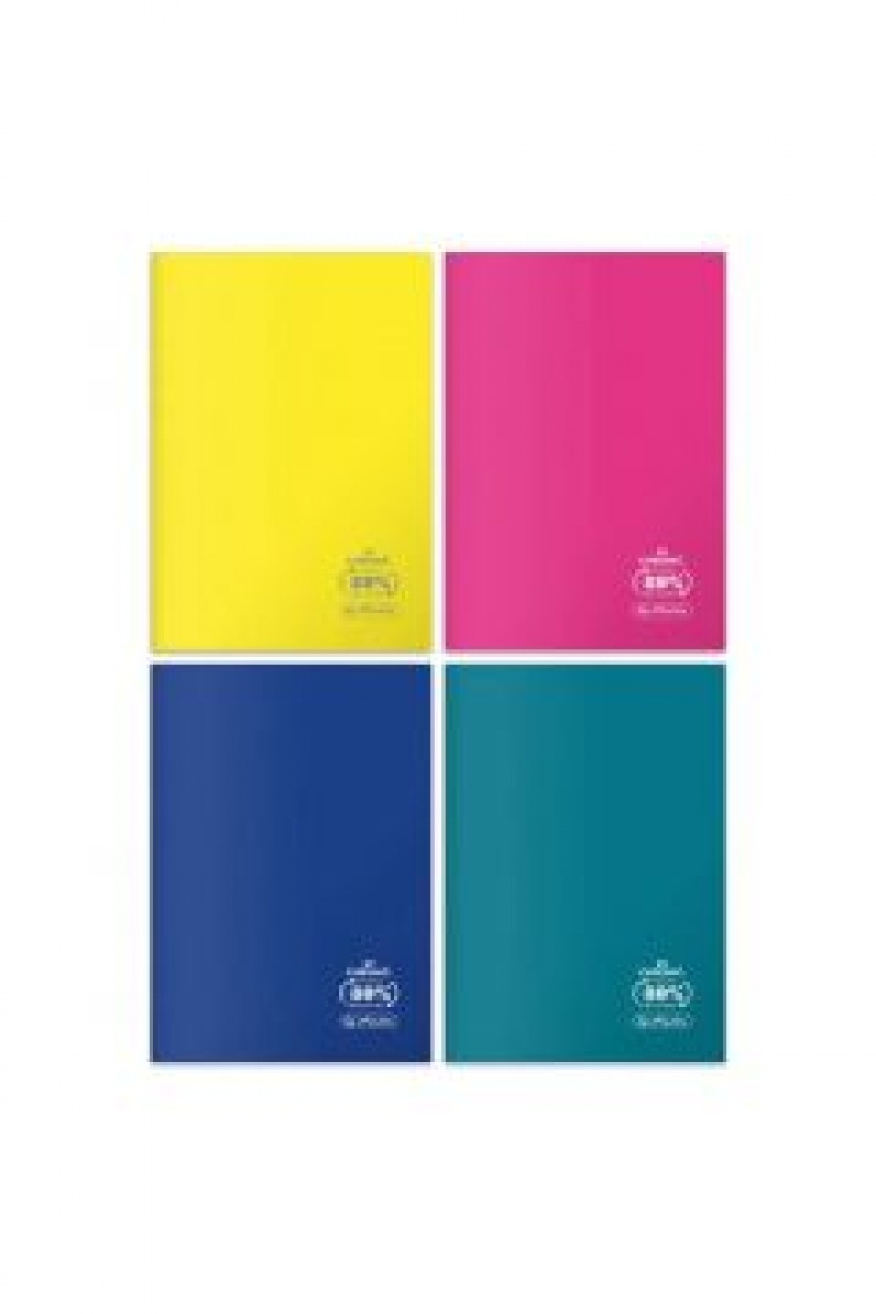 ZESZYT A5 60K.KRATKA ECO PP COLORS, Zeszyty, Zeszyty i bloki