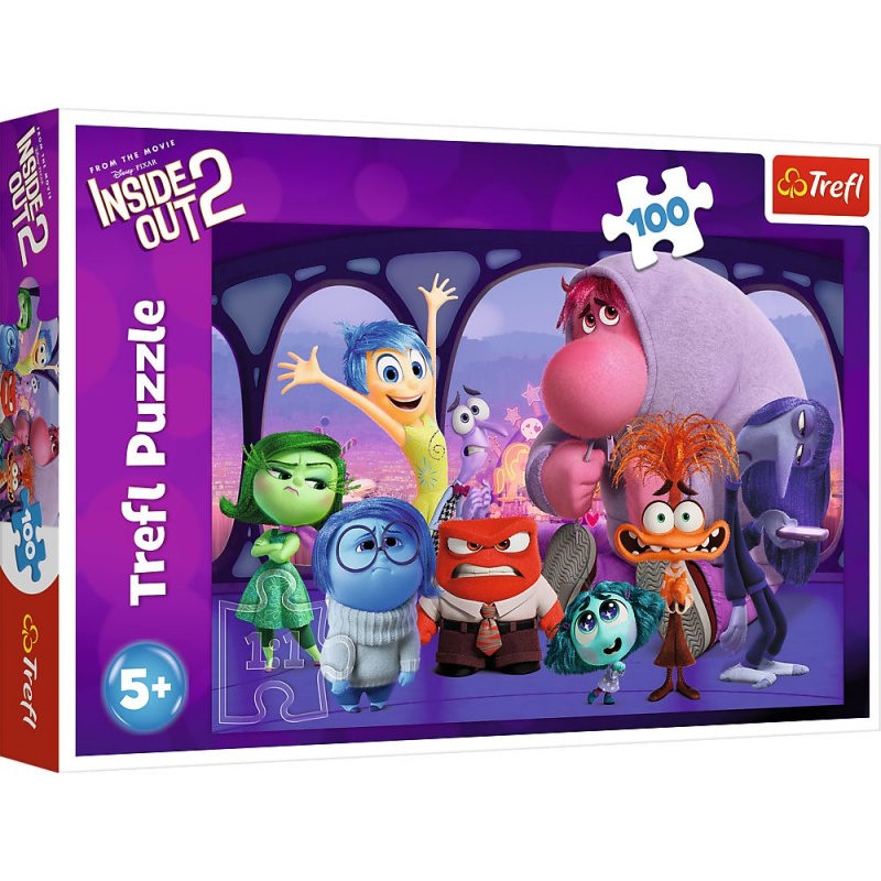 Puzzle 100 - W głowie się nie mieści !!, 100 element&oacute;w, Puzzle