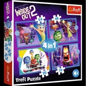Puzzle 4w1 - Emocje rządzą !!, 4w1, Puzzle