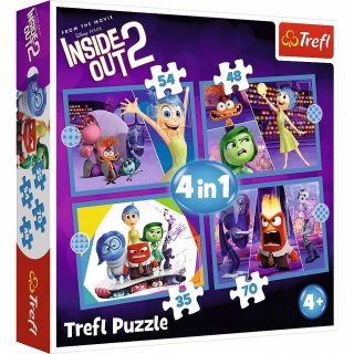 Puzzle 4w1 - Emocje rządzą !!, 4w1, Puzzle