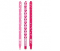 DŁUGOPIS WYMAZYWALNY PINK LOVE 0,5 NIEBIESKI, Długopisy, Art. do pisania i korygowania