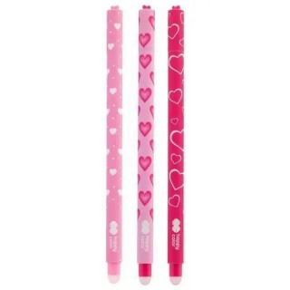 DŁUGOPIS WYMAZYWALNY PINK LOVE 0,5 NIEBIESKI, Długopisy, Art. do pisania i korygowania