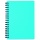 Kołonotatnik DONAU Fresh Colours, A6, 80k, okładka PP, mix kolorów