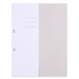 Binder folder OFFICE PRODUCTS Budget, cardboard, with eyelet, overprinted, 1/2, A4, 250gsm, white