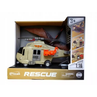 Helikopter 1:16 światło dźwięk 30x12,5x24,5cm 9534, Dla chłopca, Zabawki