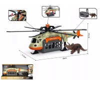 Helikopter 1:16 światło dźwięk 42x12,5x18,5cm 9602, Dla chłopca, Zabawki