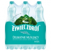 WODA ŻYWIEC ZDRÓJ LEKKI GAZ 1,5L./6/, Woda, Art. spożywcze