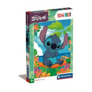 PUZZLE 104 EL DISNEY STITCH, 100 elementów, Puzzle