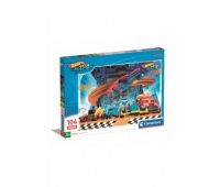 PUZZLE 104 EL. SUPER HOTWHEELS, 100 elementów, Puzzle