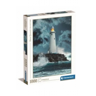 PUZZLE 1000 EL. HQC LIGHTOUSE IN THE STORM, 1000 elementów, Puzzle