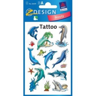 NAKLEJKI TATUAŻ 56439, Naklejki, Art. kreatywne