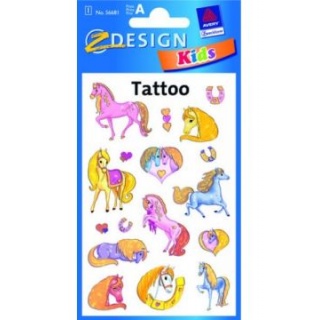 NAKLEJKI TATUAŻ 56681, Naklejki, Art. kreatywne
