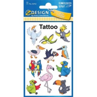 NAKLEJKI TATUAŻ 56762, Naklejki, Art. kreatywne