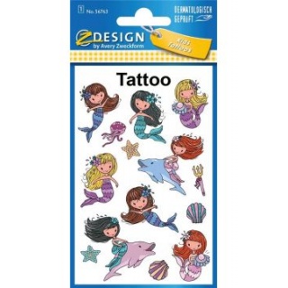 NAKLEJKI TATUAŻ 56763, Naklejki, Art. kreatywne